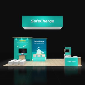 For eye-catching and well-built 20x30 trade show booth design Las Vegas