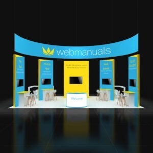 Overwhelm your audience with ultra-modern 20x30 booth rental Las Vegas