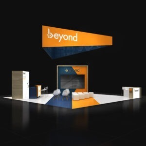 Reliable and majestic 30x30 Trade Show Displays For Rent Las Vegas