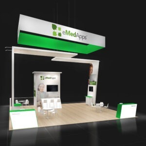 Turnkey all-inclusive 30x30 Trade Show Display Design Las Vegas