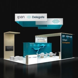 Win big with attention-grabbing 20x30 trade show rental Las Vegas