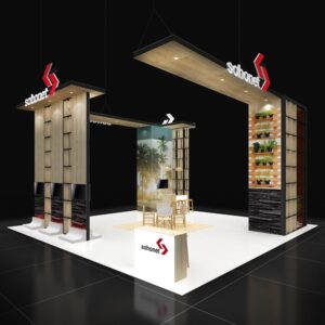 Splendid 30x30 Las Vegas trade show display