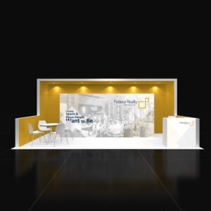 Avant-garde 10x20 trade show displays Las Vegas