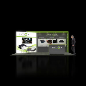 Exclusive 10x20 trade show rental booth designers Las Vegas