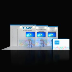 Make a splash with award-winning 10x20 rental exhibit companies Las Vegas