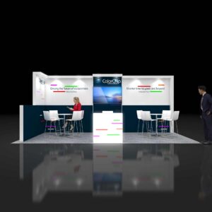 Make a splash with award-winning 10x20 custom trade show booths Las Vegas