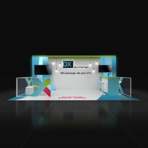 Attention-grabbing 10x20 tradeshow rental booths Las Vegas