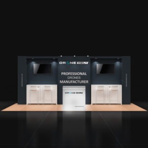 For eye-catching and well-built 10x20 trade show booth design Las Vegas