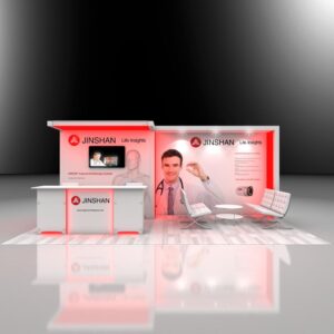 Reliable and majestic 10x20 trade show displays for rent Las Vegas