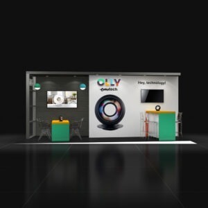 Stunningly creative 10x20 convention rental displays Las Vegas to get noticed