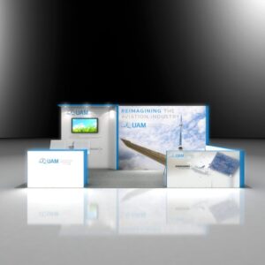 Overwhelm your audience with ultra-modern 10x20 exhibit rental Las Vegas