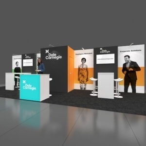 Turnkey all-inclusive 10X30 booth rentals for Las Vegas shows
