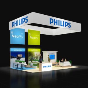 surprise your attendees with supreme 20x30 booth rentals by Exponents Las Vegas