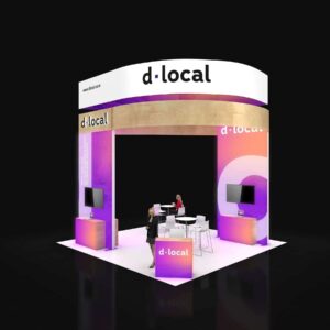 Make heads turn with awe-inspiring 20x20 booth rentals Las Vegas