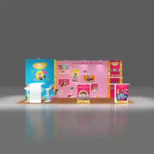 Make an impact with attention-grabbing 10X20 rental booths Las Vegas