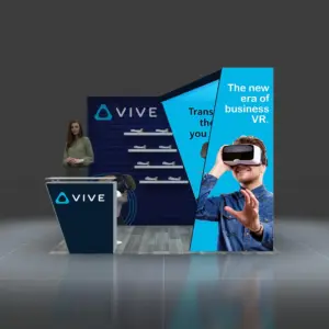 Exclusive 10x10 trade show rental booth by Exponents Las Vegas